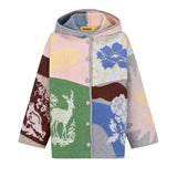 Salt Crystal 100% Wool Hooded Jacket