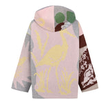 Salt Crystal 100% Wool Hooded Jacket
