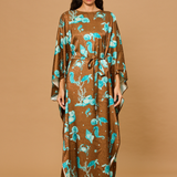 Aqua Shell Caftan