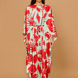Coral Breeze Caftan