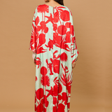 Coral Breeze Caftan