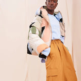 Wide Leg Unisex Pant Camel