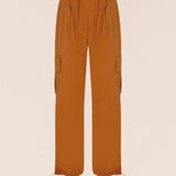 Wide Leg Unisex Pant Camel