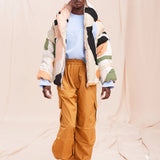 Wide Leg Unisex Pant Camel