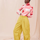 Wide Leg Unisex Pant Olive