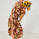 Sunflower Sleeveless Maxi Dress