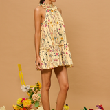 Wildflower Ruffle Hem Dress