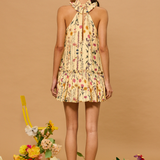 Wildflower Ruffle Hem Dress