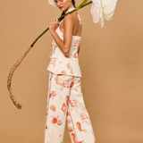 Coral Reef Linen Pant