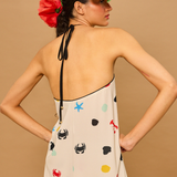 Ocean Dots Halter Tunic