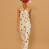 Ocean Dots Straight Pant