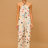 Ocean Dots Straight Pant