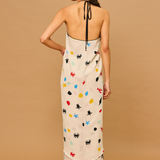 Ocean Dots Halter Tunic