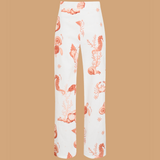 Coral Reef Linen Pant