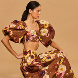 Sunflower Garden Maxi Skirt