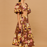 Sunflower Garden Maxi Skirt
