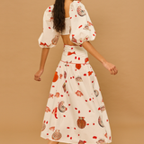 Shell Breeze Maxi Skirt