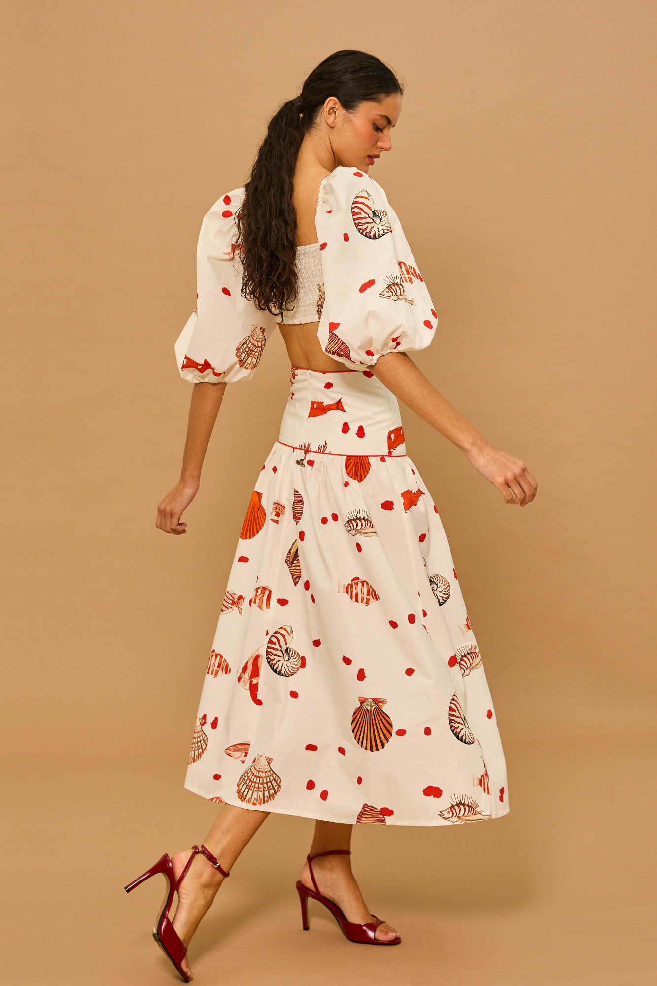 Shell Breeze Maxi Skirt
