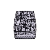 Salamis Wool Mini Skirt