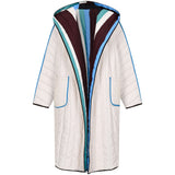 Ice Striped Reversible Puffer Jacket