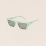 Saint-Tropez Green Diagonal Sunglasses
