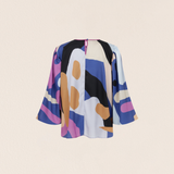 Leaf Satin Tunic