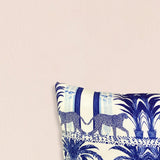 Blue Elephant Pillow