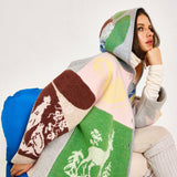 Salt Crystal 100% Wool Hooded Jacket