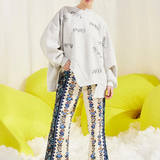 Oversized Asymmetric Sweatshirt