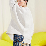 Oversized Asymmetric Sweatshirt
