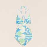 Mint Wavy Swimsuit
