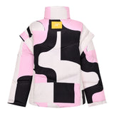Pink Crystal Puffer Jacket