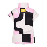 Pink Crystal Puffer Jacket