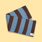 Striped Knit Scarf