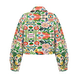 Titane Flower Gabardine Jacket