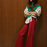 Solid Crew Neck Knit Vest