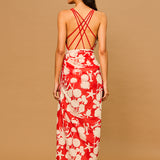 Coral Bloom Pareo