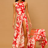 Coral Bloom Pareo