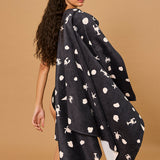 Black Dot Beach Towel