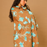 Aqua Shell Beach Towel