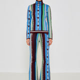 Ice Striped Knit Pant