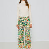 Titane Flower Gabardine Pant