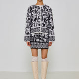 Salamis Wool Mini Skirt