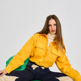Navy Drops Gabardine Pant