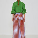 Crystalline Gabardine Pant