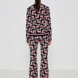 Pink Crystal Knit Pant