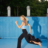 Ruffle Black Pant