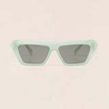 Saint-Tropez Green Diagonal Sunglasses