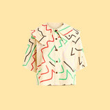 Double Collar Button-Up Shirt