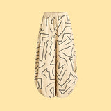 Wide-Leg Pants With Side Gathered Detail